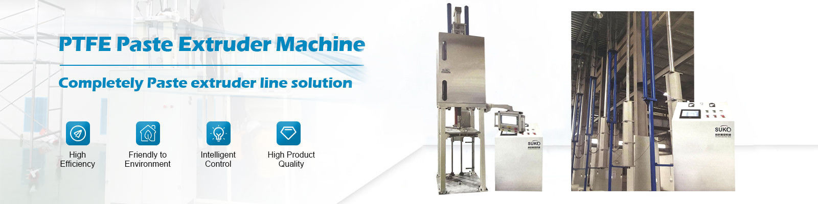 Extrusores de PTFE para el extrusor
