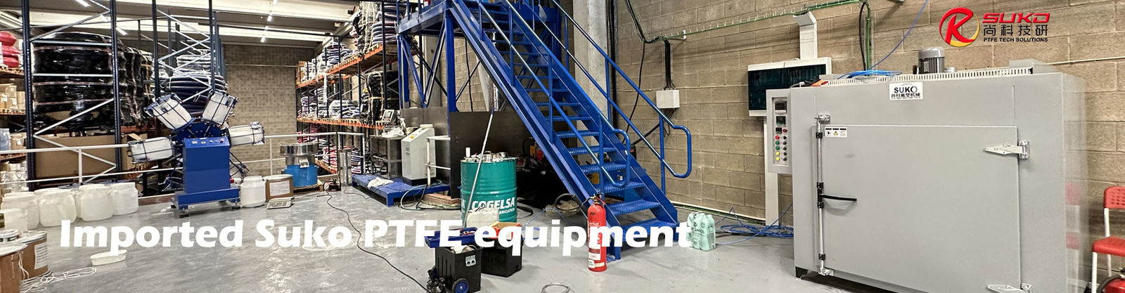 Solución de la máquina de PTFE
